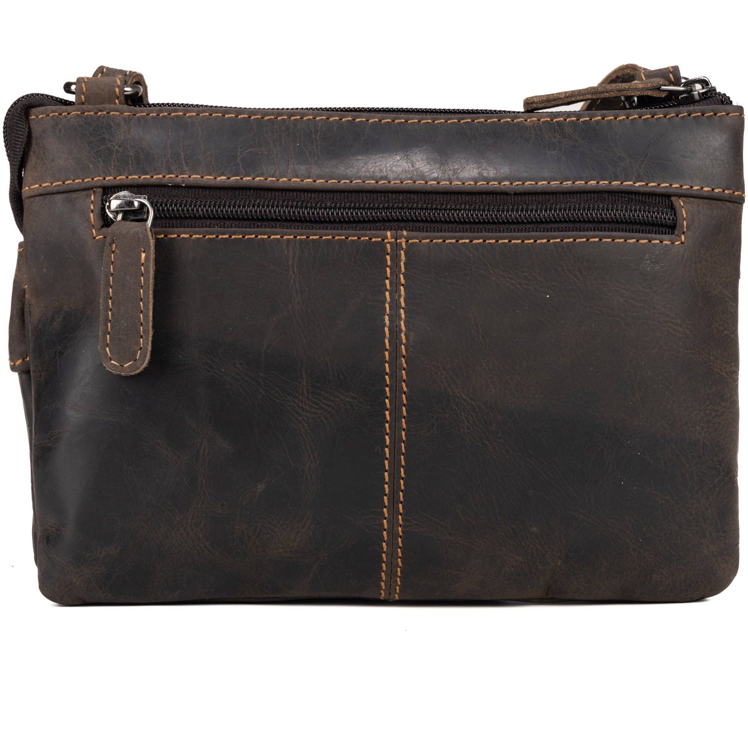 Greenwood Leather AU - Women's Shoulder Bag Hastings Brown GW658846BRN