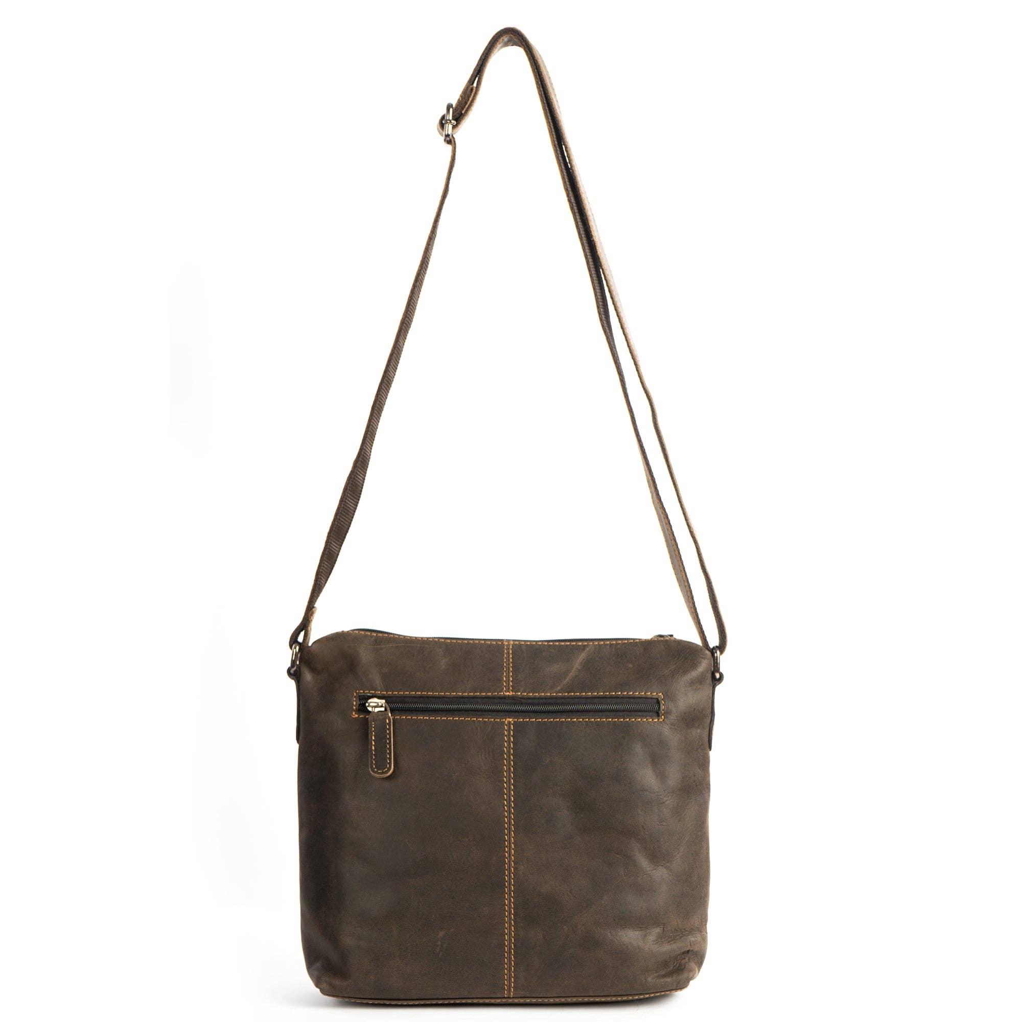 Greenwood Leather AU - Women Shoulder Bag LD004 Brown