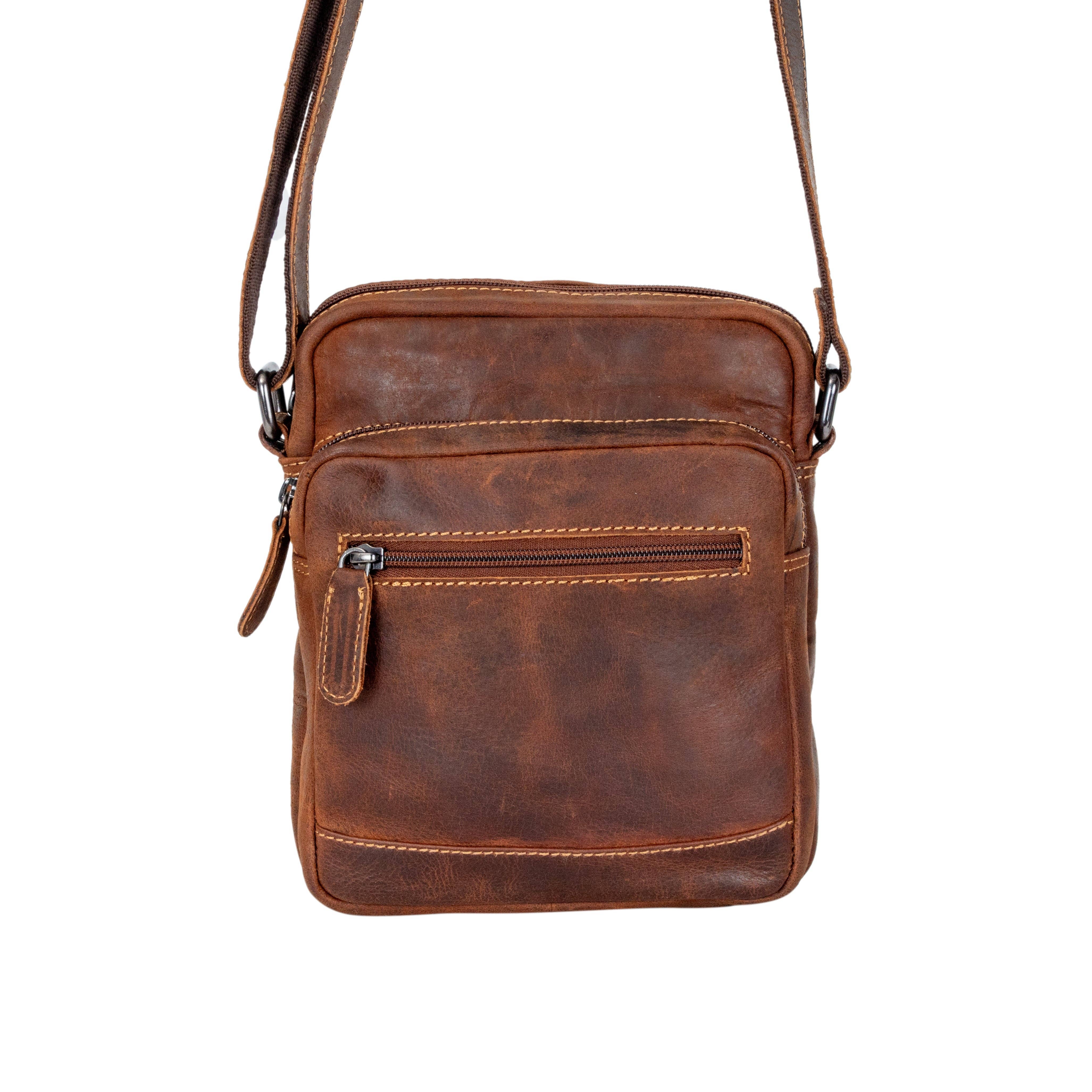 Greenwood Leather AU - Greenwood Leather Dalton Vintage Messenger Bag