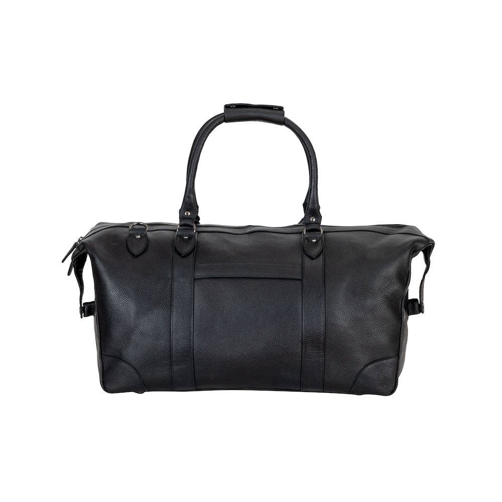 Greenwood Leather AU - Wildera Leather “Pioneer” Weekender Bag – Premium Full-Grain Leather Travel Duffel