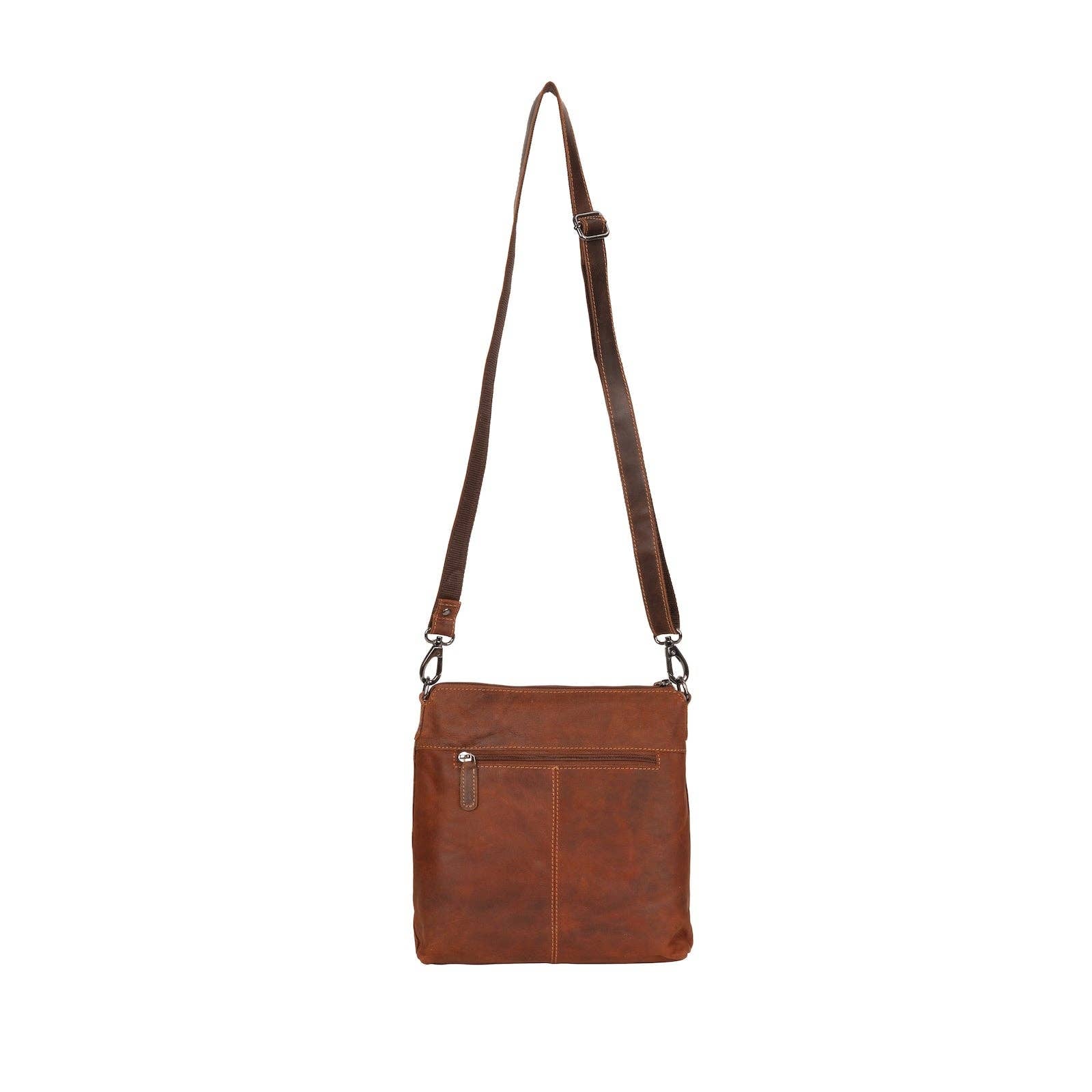 Greenwood Leather AU - Leather Shoulder Bag Tauranga - Sandal LD012SAN