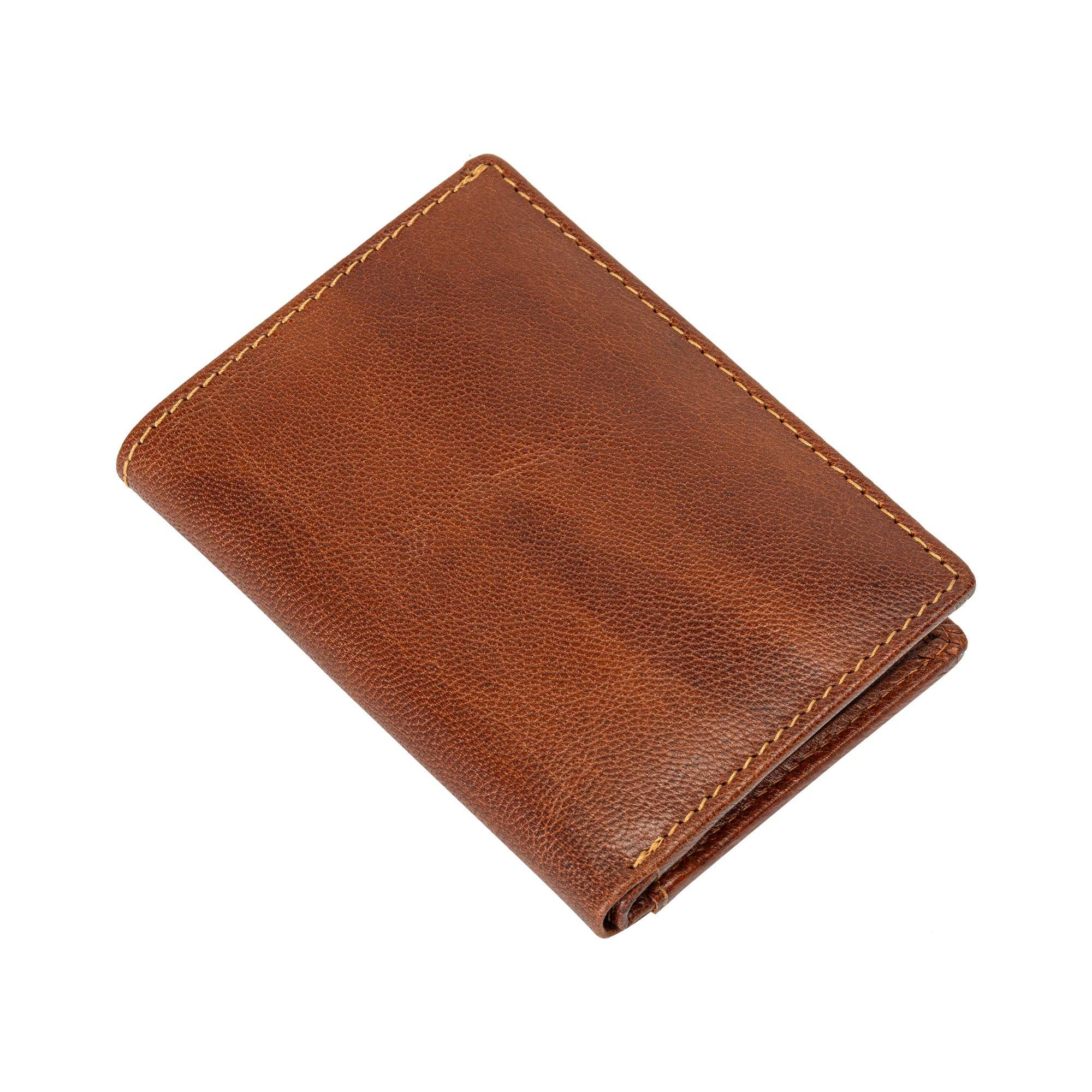 Greenwood Leather AU - Credit Debit Leather Card Holder Freya - GW8001CAM