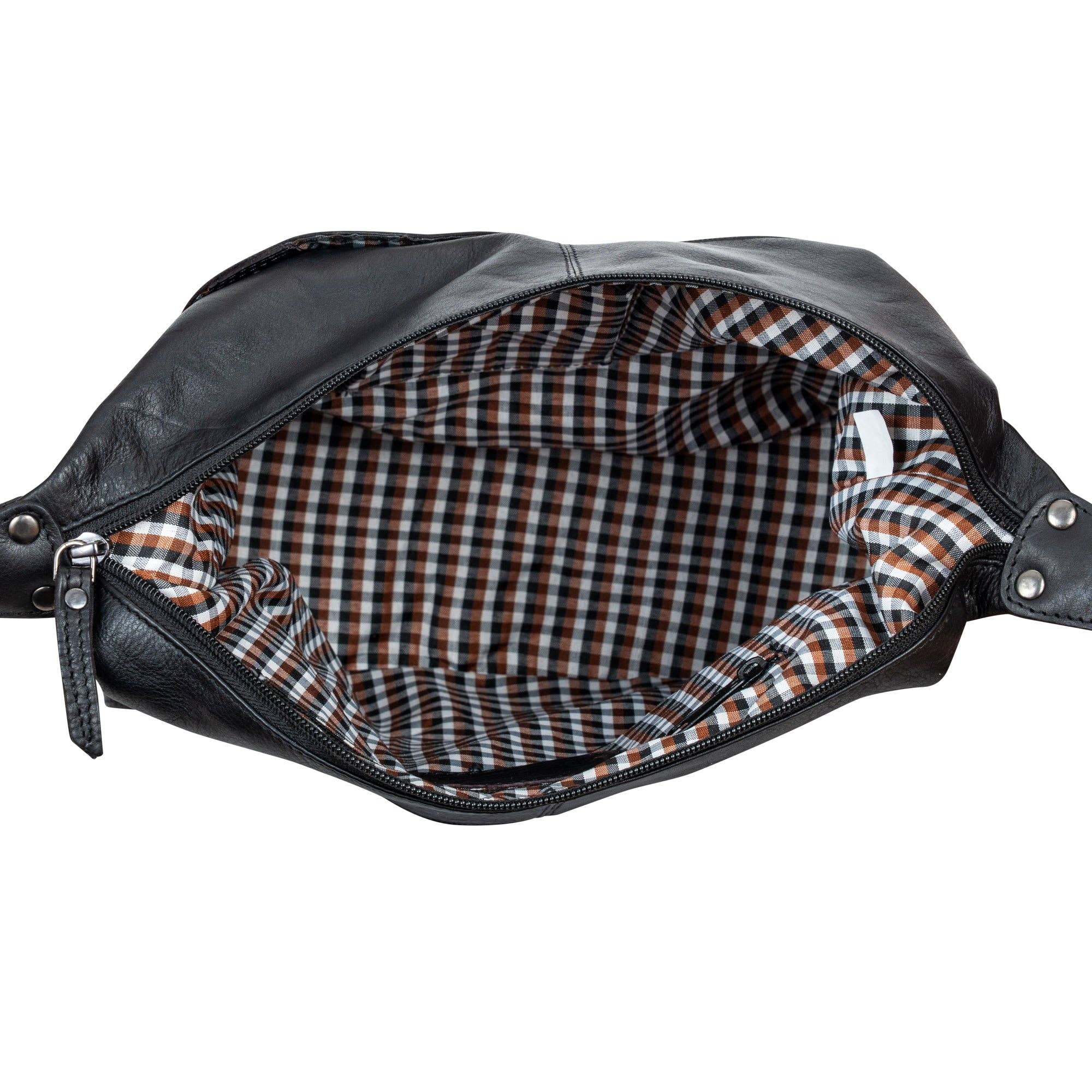 Greenwood Leather AU - Greenwood Leather Shoulder bag Bianca - Black