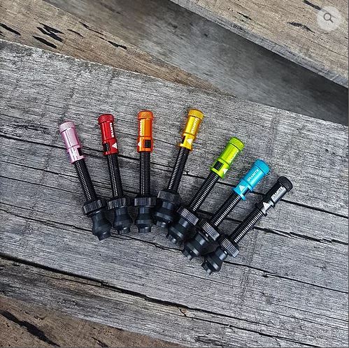 Granite Designs 80mm Juicy Nipple Valve Caps and Stems