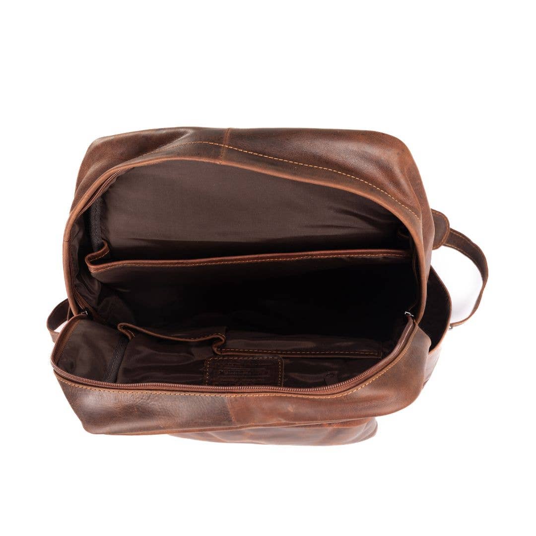 Leather Vintage Backpack Scott - Unisex Sandal GW6809SAN