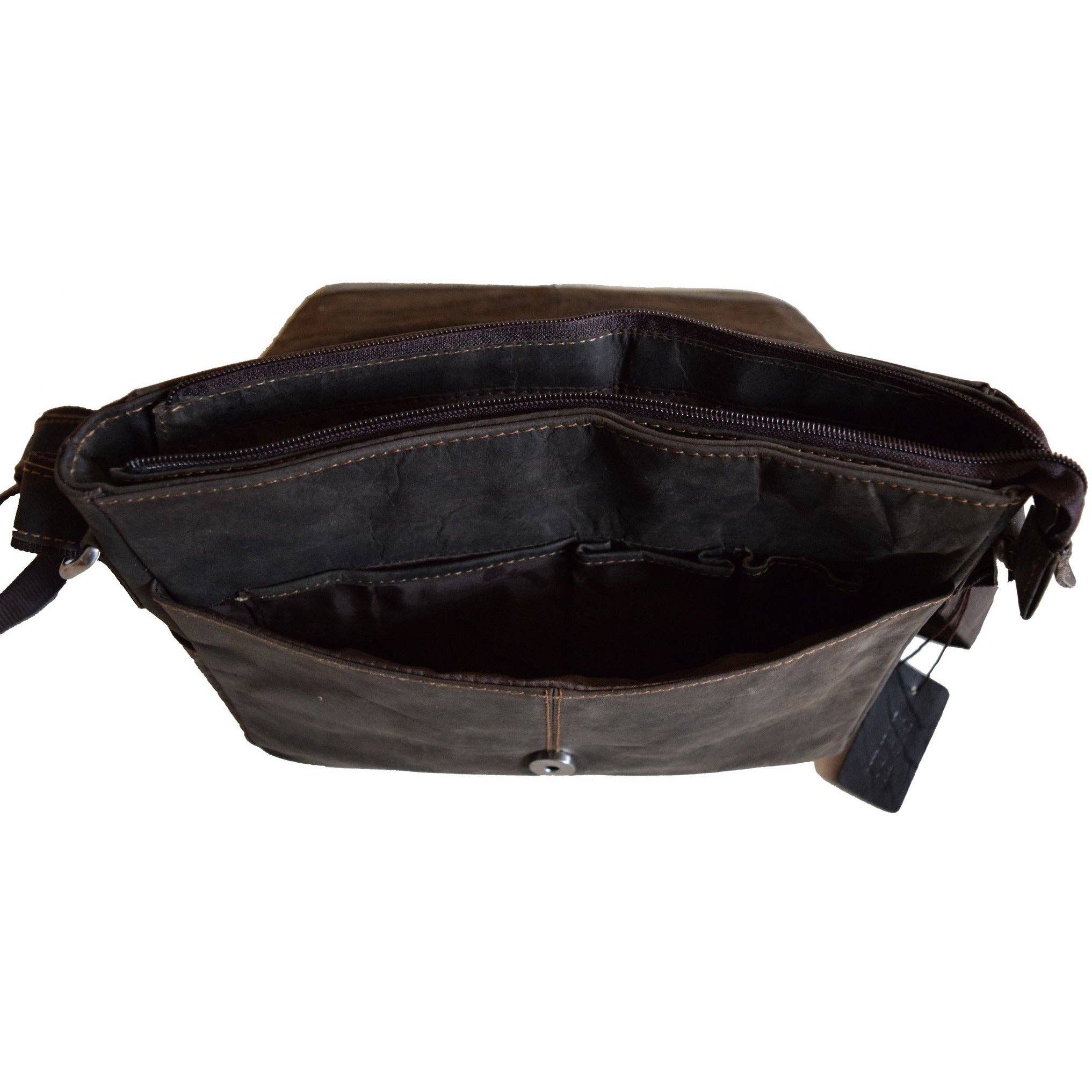 Greenwood Leather AU - Smart Messenger Steven 13" - Brown GW115BRN