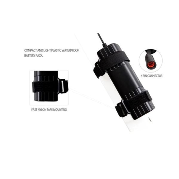 Magic Shine MJ-6102 Battery Pack 7.4v 5.2Ah 2 Pin Round Plug Connector