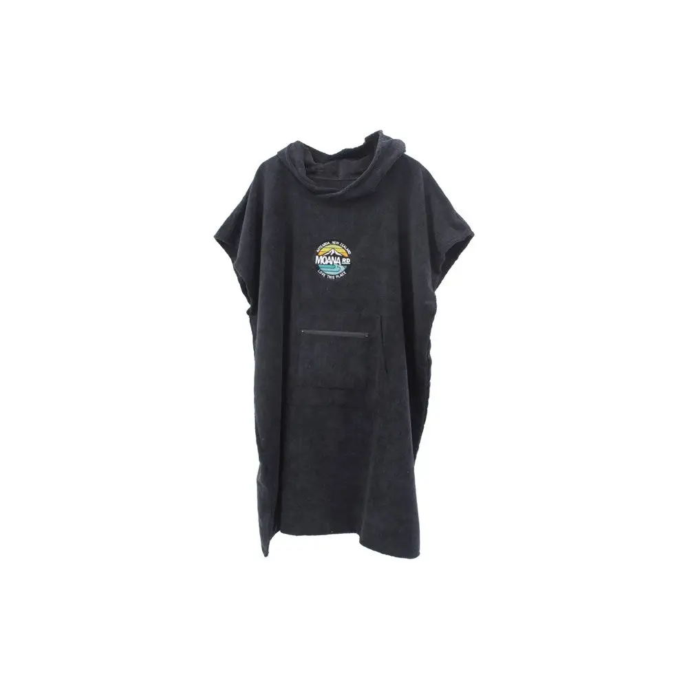 Adventure Towel Hoodie - kids / BLACK - Apparel