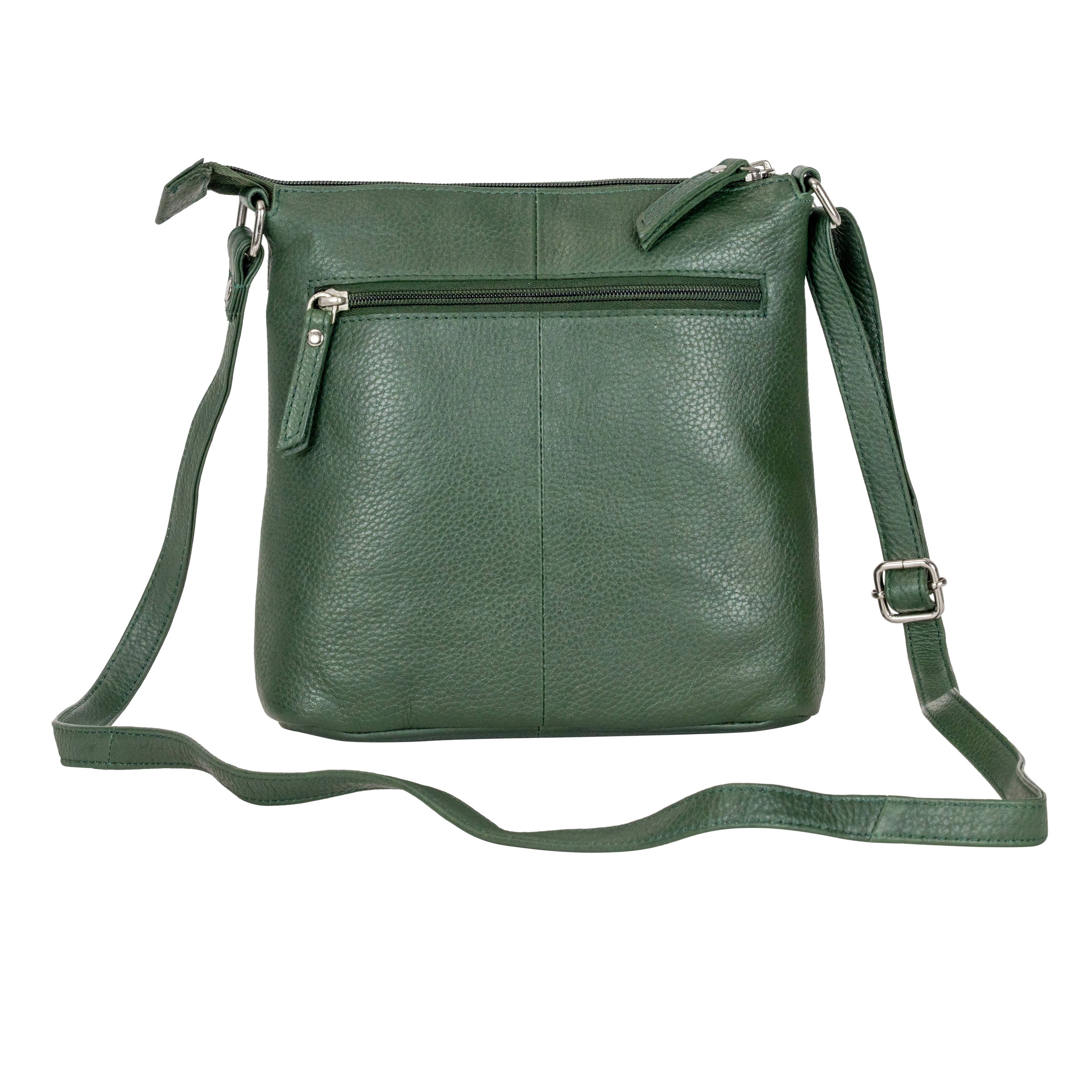 Greenwood Leather AU - Greenwood Leather Camden Crossbody Bag Sea Green