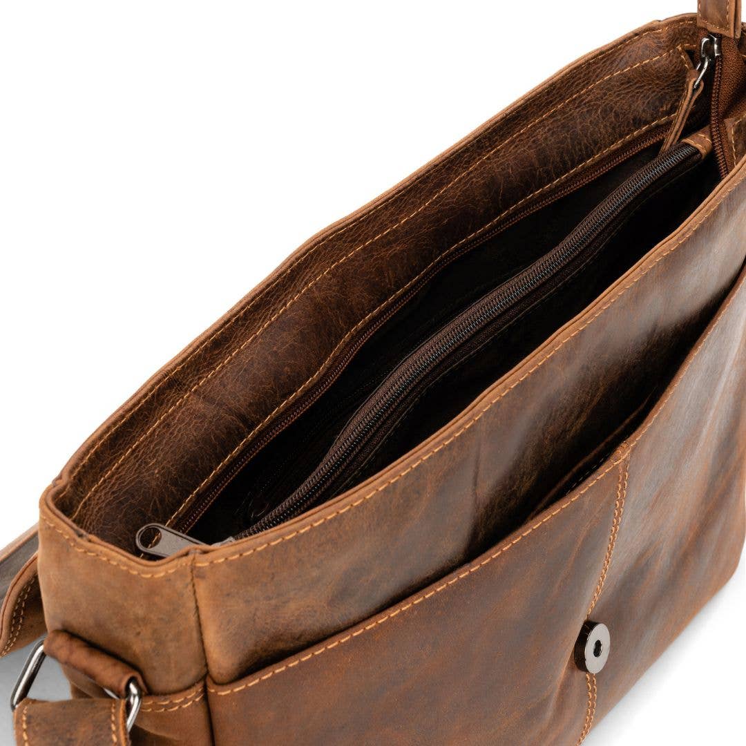 Greenwood Leather AU - Smart Messenger Steven 13" - Sandal GW115SAN