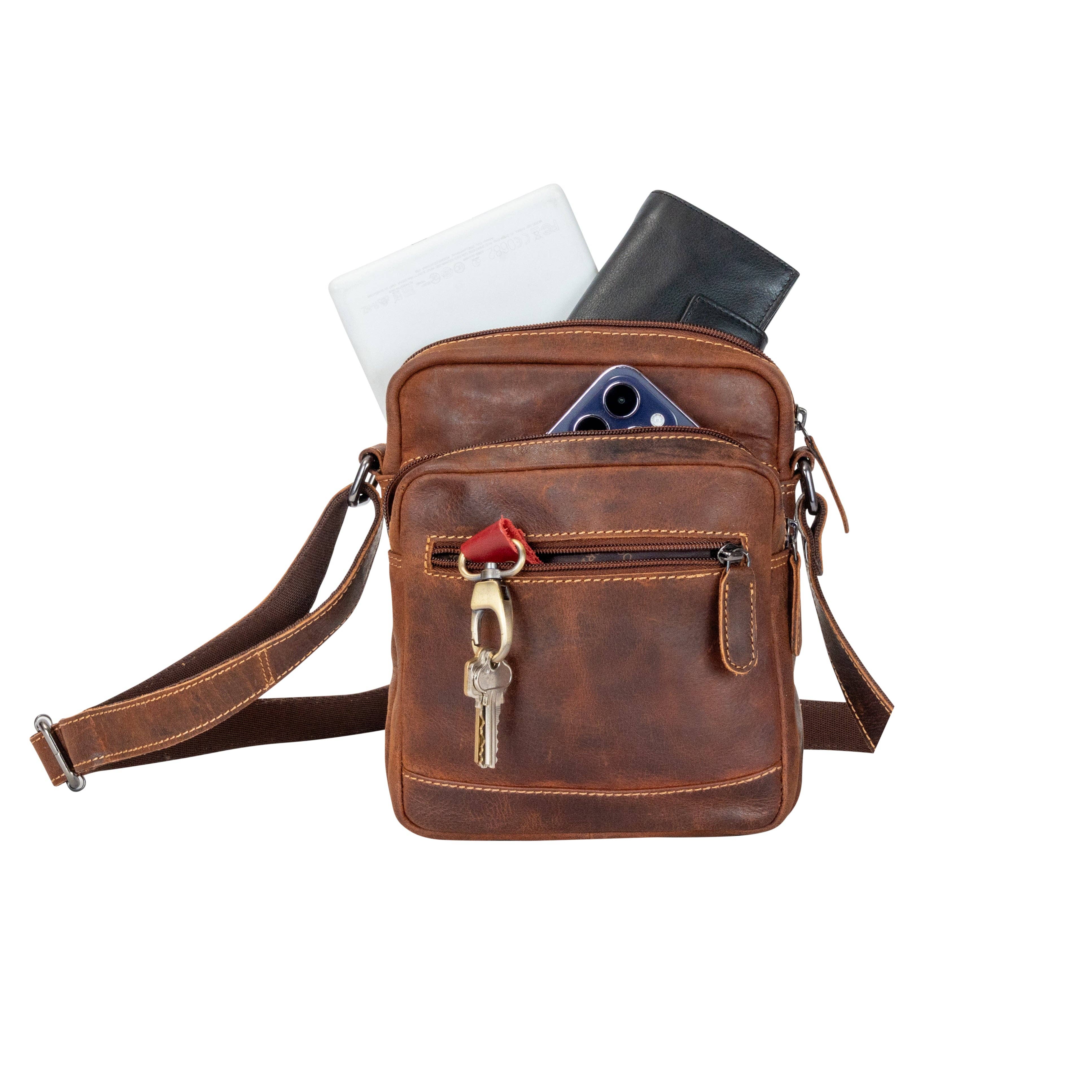 Greenwood Leather AU - Greenwood Leather Dalton Vintage Messenger Bag