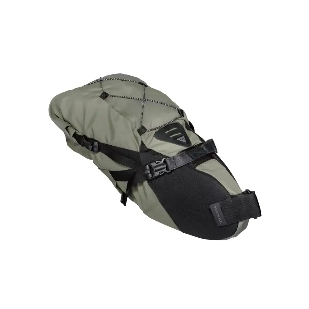 Backloader Bikepacking 15L Seatpost Mount Bag w/ Waterproof Inner Bag - 15L / GREEN - Bike