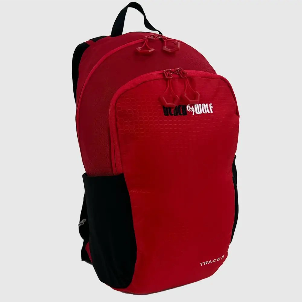 Backpack Trace II True Red BlackWolf