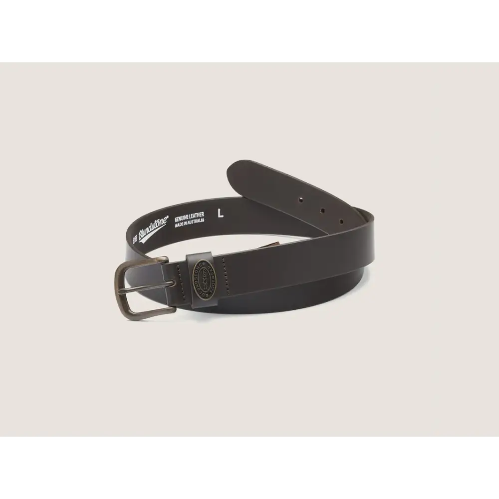 Belt Leather - L / CHOCOLATE - CASUAL