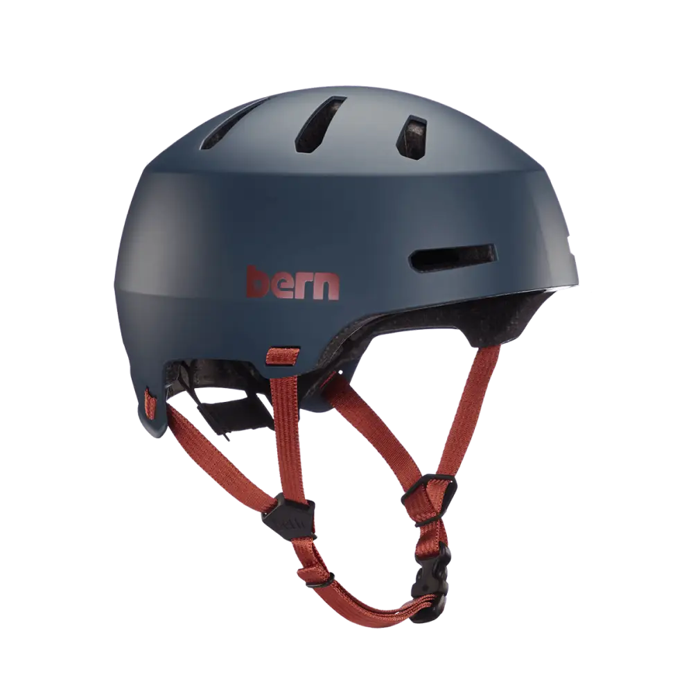 Bern Macon 2.0 MIPS Matte Navy - Bern Helmet Macon 2.0 MIPS Matte Navy - Large