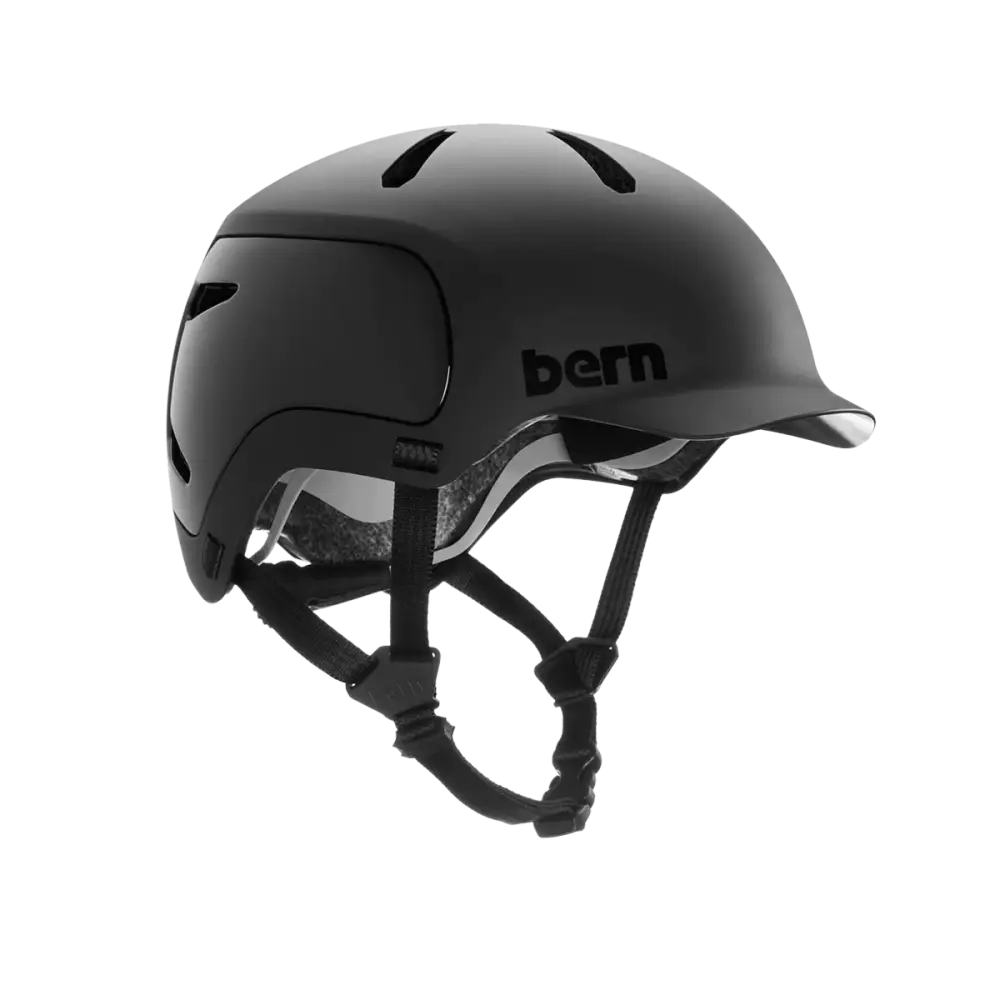 Bern Watts 2.0 Matte Black - Bern Helmet Watts 2.0 Matte Black - Large