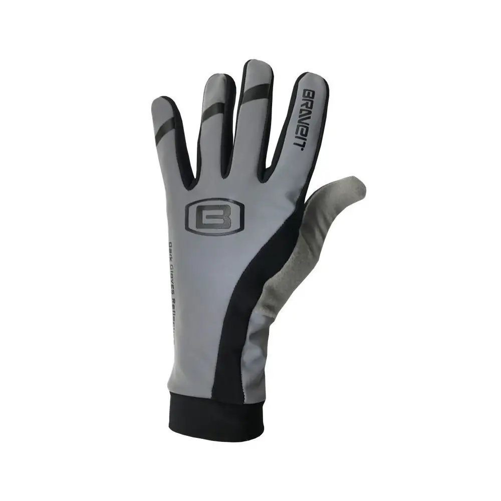 Brave Dark 2.0 Thermal Reflective Gloves - Brave Gloves Dark Gloves 2.0 Thermal Reflective/Black L