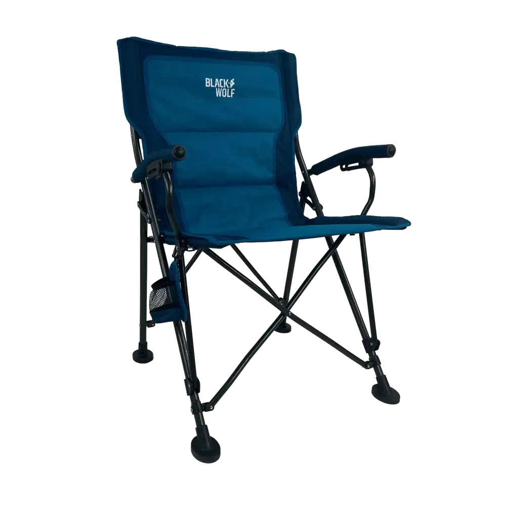 Camping Chair 4 Fold Gibraltar BlackWolf