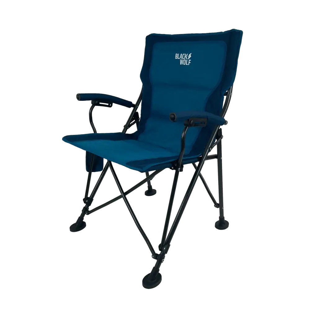 Camping Chair 4 Fold Gibraltar BlackWolf