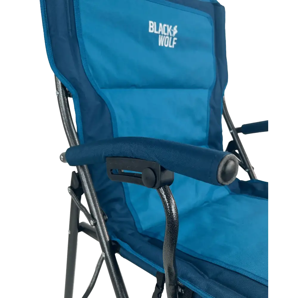 Camping Chair 4 Fold Gibraltar BlackWolf