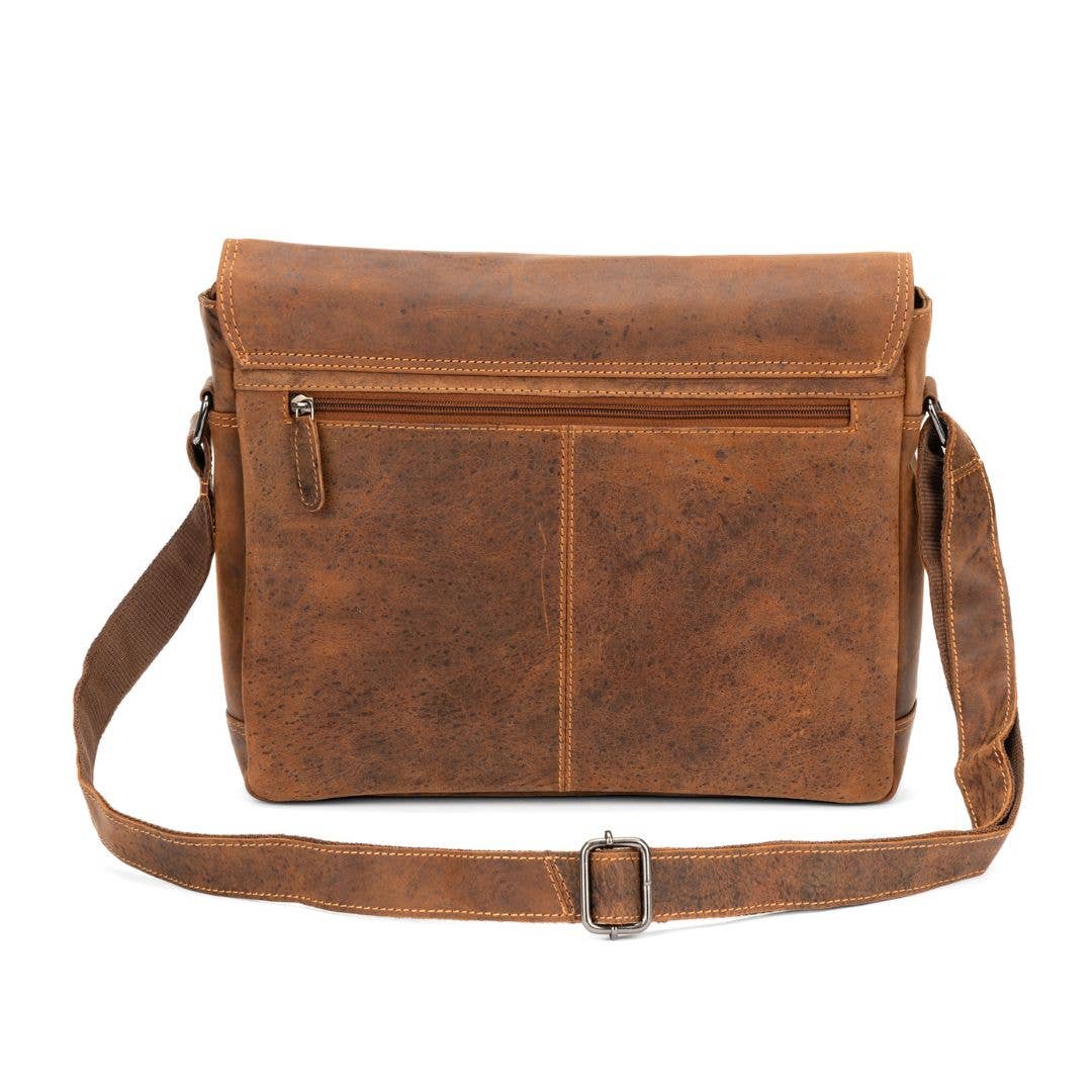 Greenwood Leather AU - Smart Messenger Steven 13" - Sandal GW115SAN