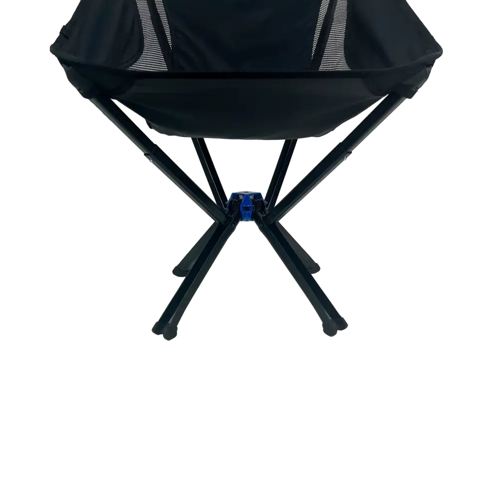 Chair Quick Fold Lightweight Jet Black BlackWolf