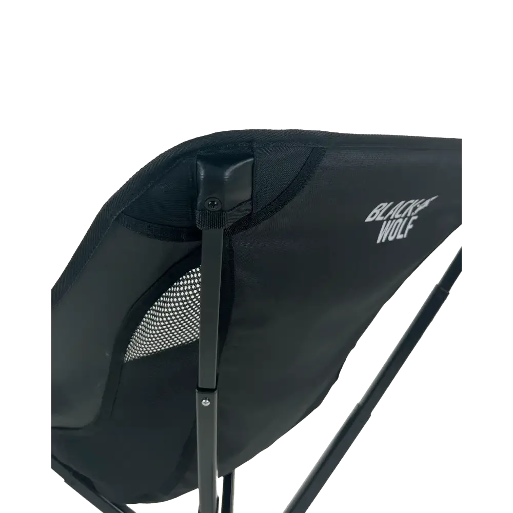 Chair Quick Fold Lightweight Jet Black BlackWolf