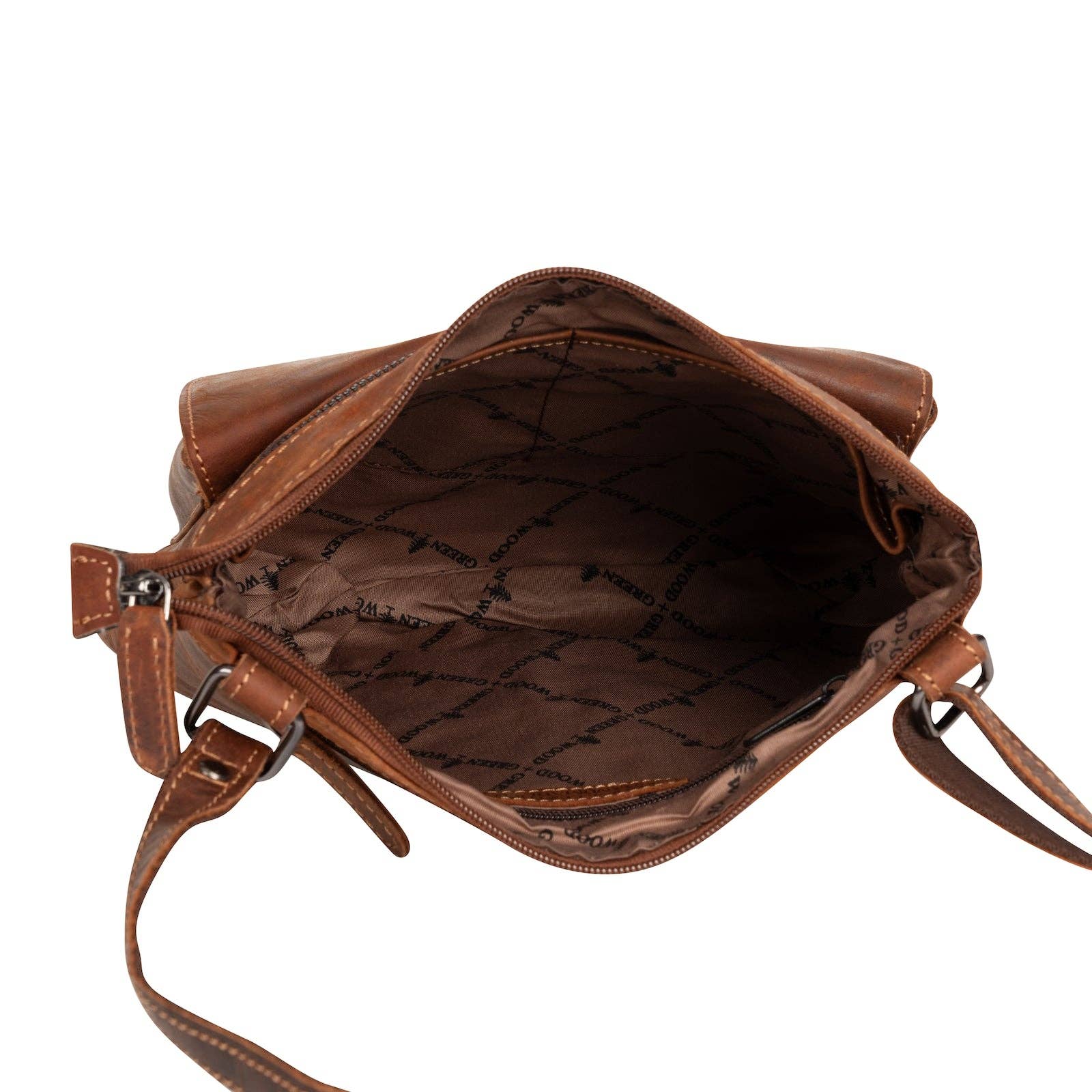 Leather Shoulder Bag Rotorua - Sandal LD014SAN
