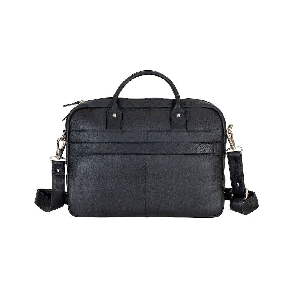 Greenwood Leather AU - Wildera Leather “Regent” Laptop Bag – Premium Full-Grain Leather Briefcase (17")