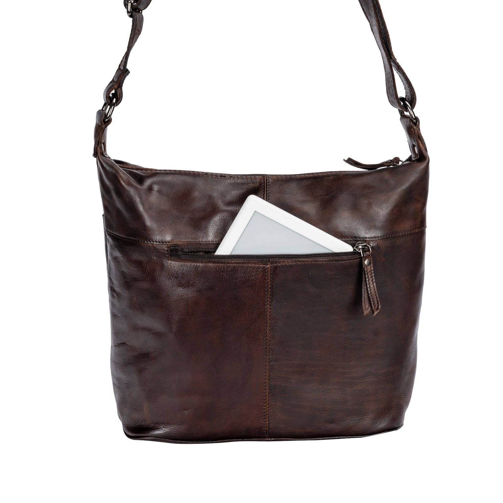 Greenwood Leather AU - Leather Shoulder bag Bianca Brown GW6847BRN