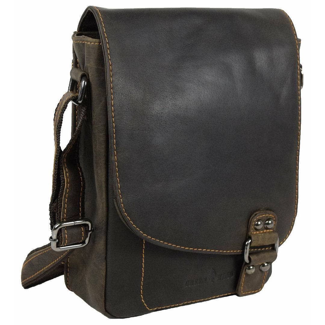 Greenwood Leather AU - Leather Shoulder Bag Brown - Hobart GW834BRN