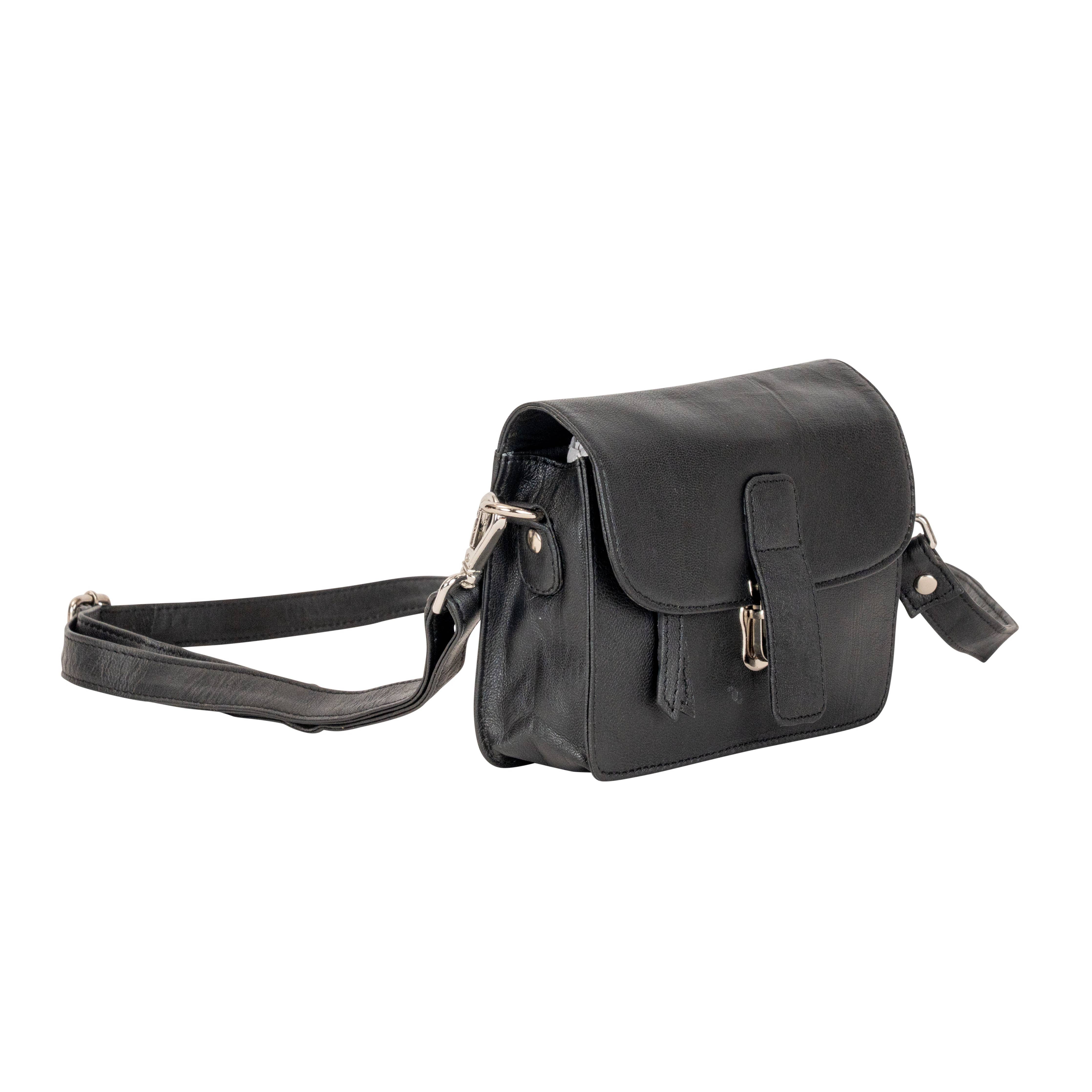 Greenwood Leather AU - Leather Mobile Bag GW6814 Black