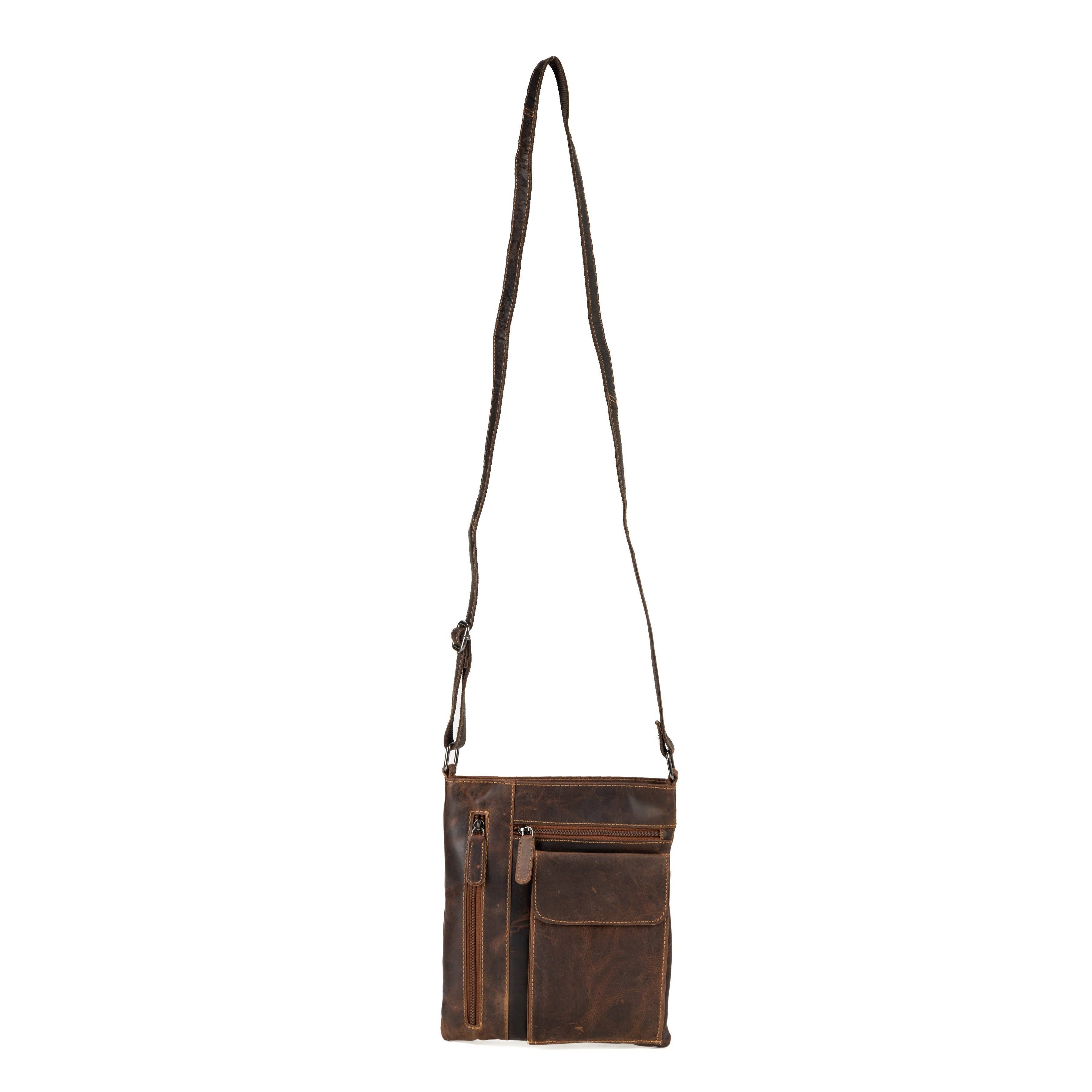 Ladies Cross Body Leather Bag Lucy Sandal LD007SAN