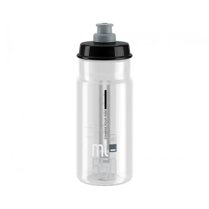 Elite Jet Bottles 550ml - Elite Bottle Jet 550ml Black/Grey