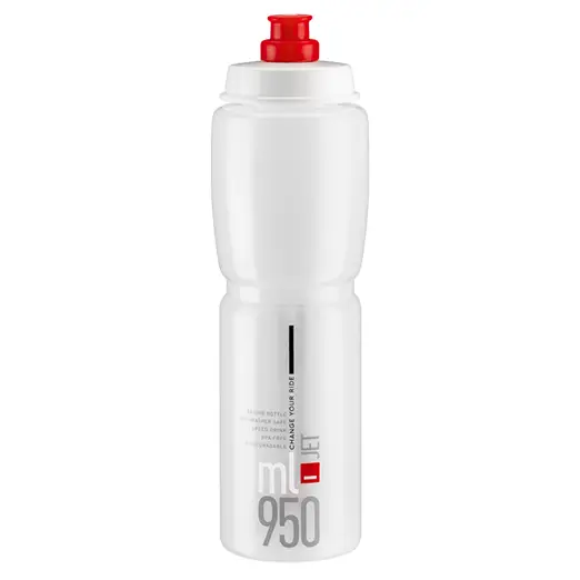 Elite Jet Bottles 950ml - Elite Bottle Jet 950ml Clear/Red