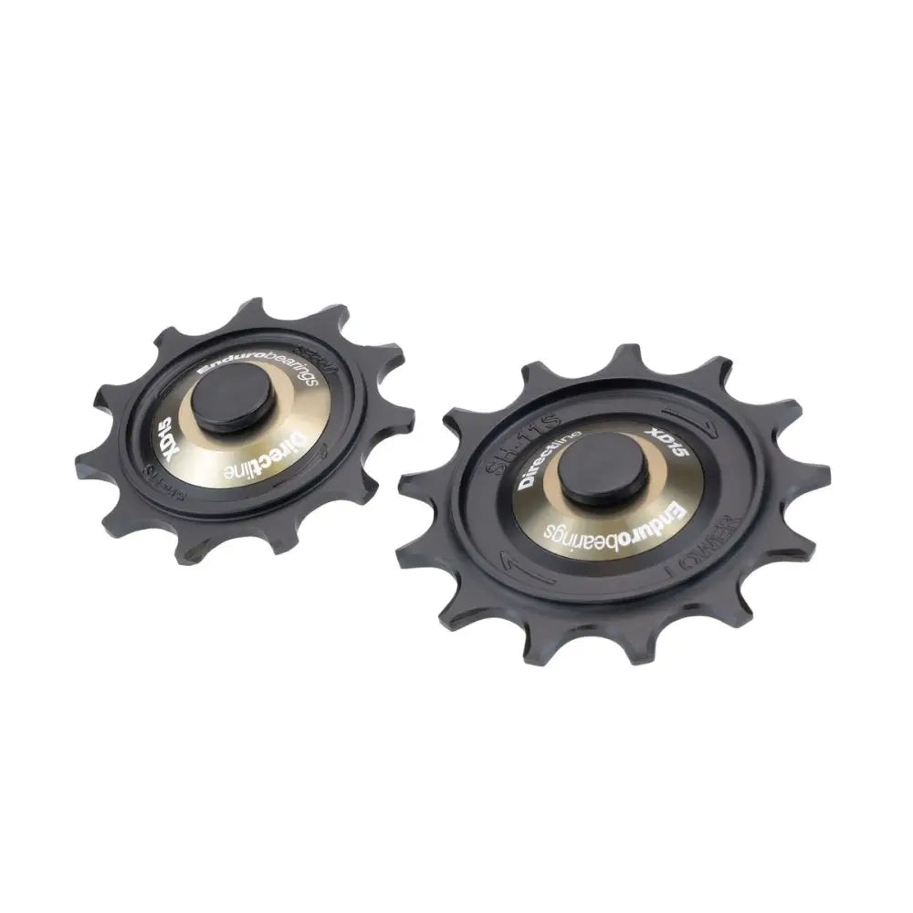 Enduro Directline XD - 15 for Shimano GRX - Enduro Jockey Wheels Directline Machined Delrin with Ceramic XD - 15