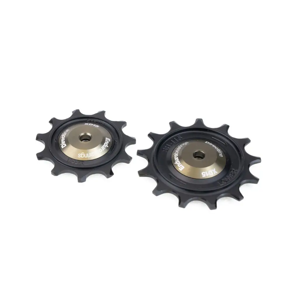 Enduro Directline XD - 15 for Shimano GRX - Enduro Jockey Wheels Directline Machined Delrin with Ceramic XD - 15