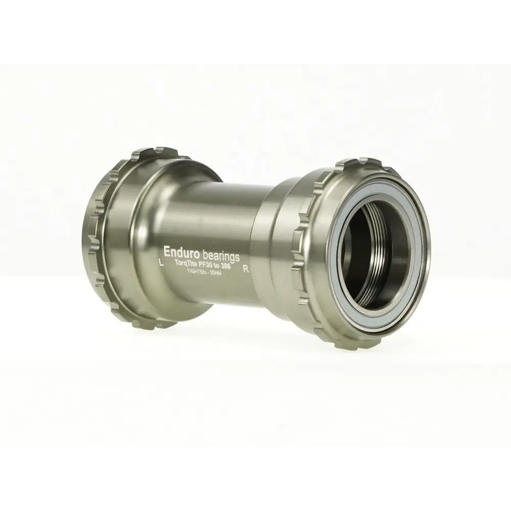 Enduro TorqTite Solid Lube ABEC5 BB386 for DUB - Enduro Premium Bottom Bracket PF30 to DUB Cranks ABEC5 Solid Lube