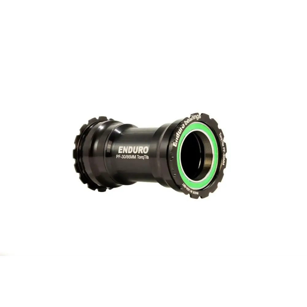 Enduro TorqTite StainlessSteel AC BB386 for 30mm - Enduro Premium Bottom Bracket BB386 to 30mm Cranks Stainless Steel