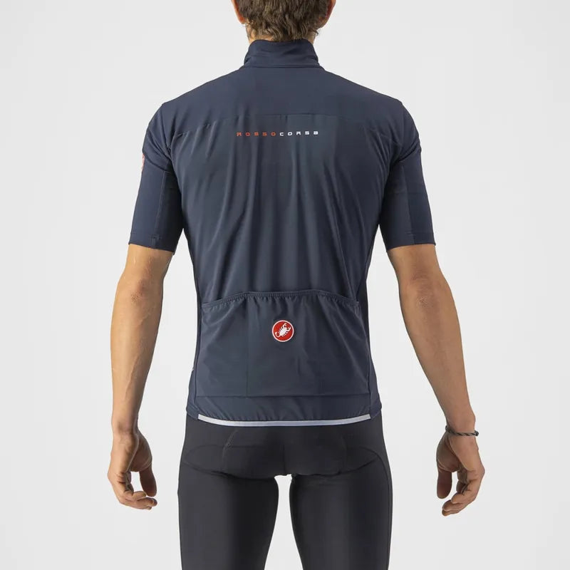 Castelli Perfetto RoS 2 Wind Jersey Men's Savile Blue