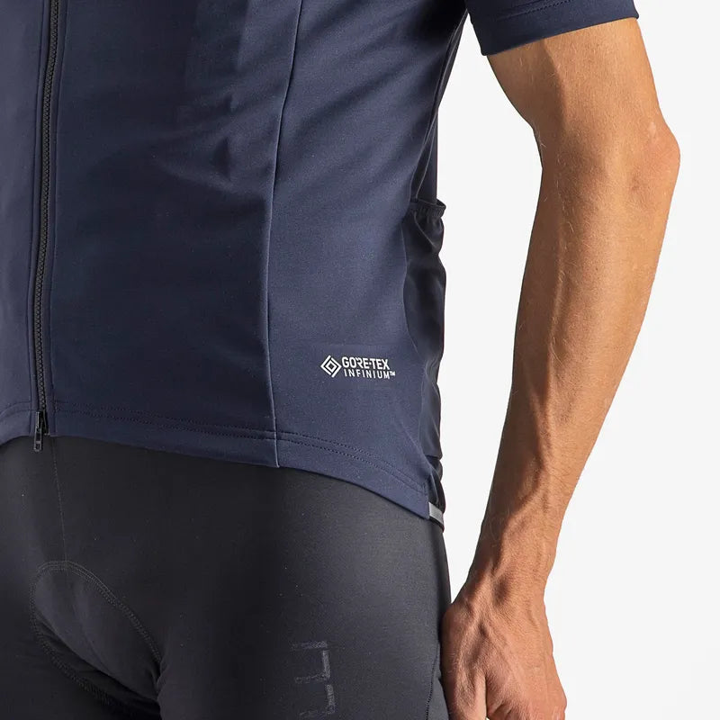 Castelli Perfetto RoS 2 Wind Jersey Men's Belgian Blue