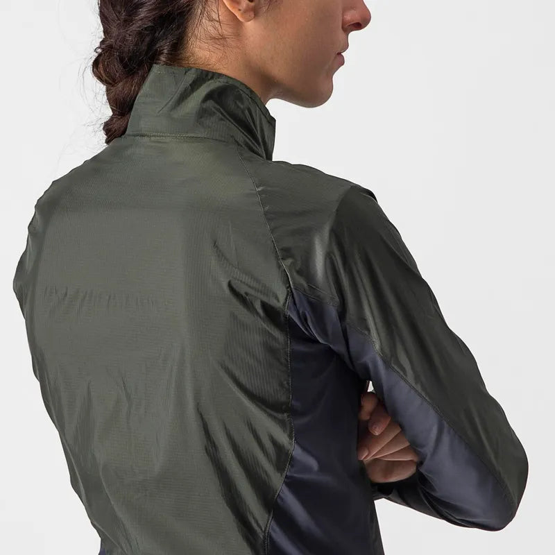 Castelli Squadra Stretch Jacket Women's Military Green/Dark
