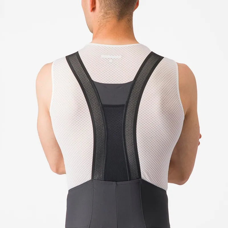 Castelli Espresso Bibshort Men's Dark Gray