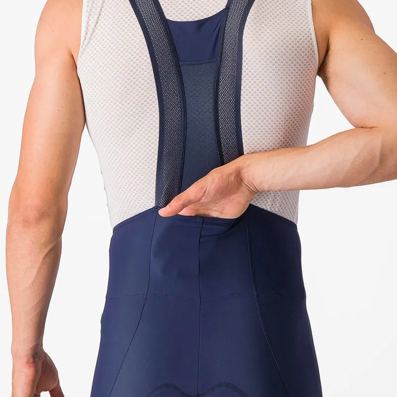 Castelli Espresso Bibshort Men's Belgian Blue