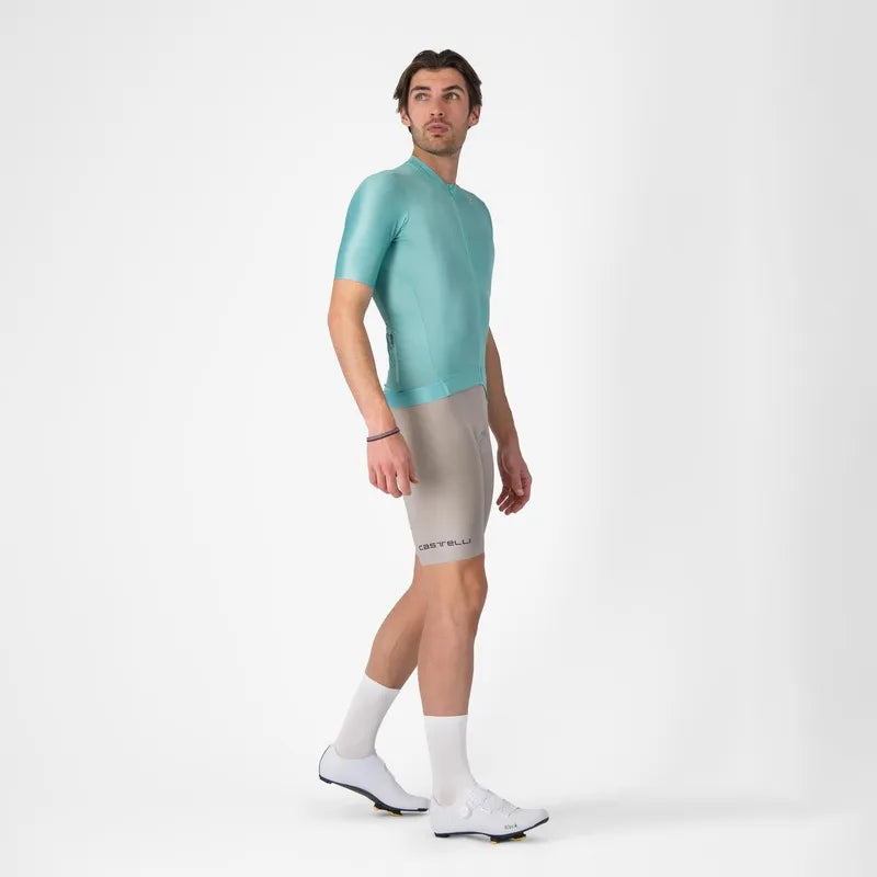 Castelli Espresso Men's Jersey Pool Blue/Dark Gray