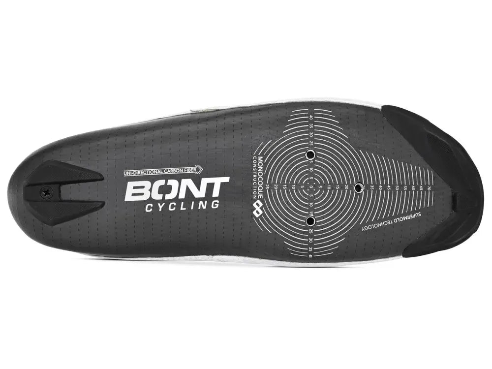 Bont Zero+ Track / Laced Matte White Wide