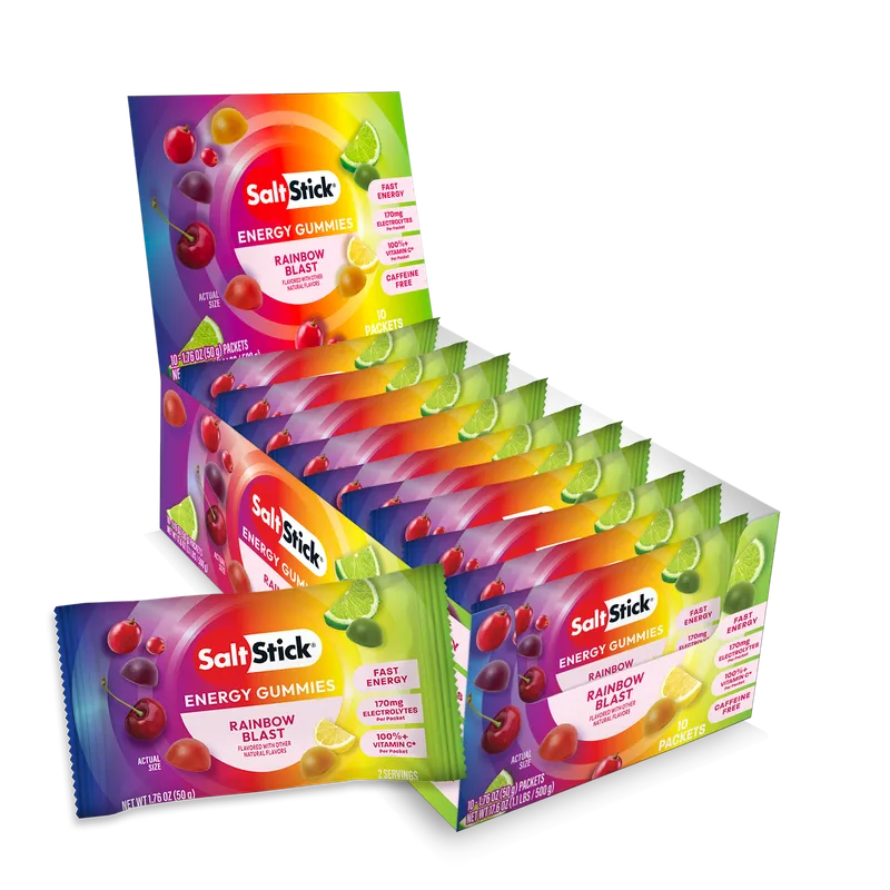 Saltstick Rainbow Blast Energy Gummies