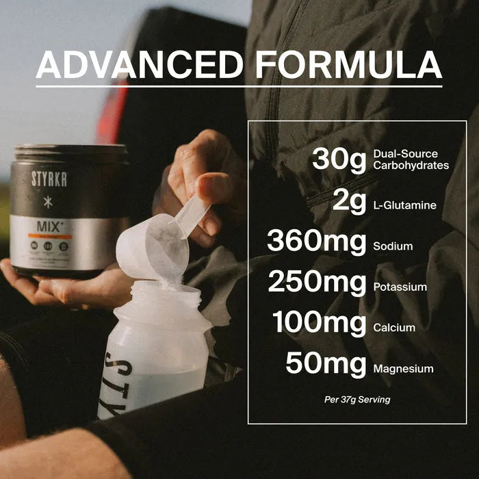 Styrkr Mix MIX+ Pink Graprefruit Dual-Carb Drink Mix