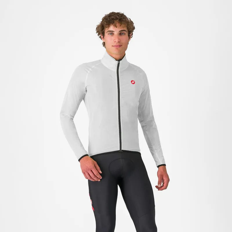 Castelli Squall Shell Jacket Men's Silver Gray