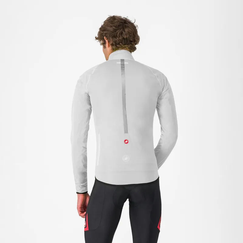 Castelli Squall Shell Jacket Men's Silver Gray